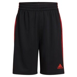Adidas Men's Black and Red Shorts